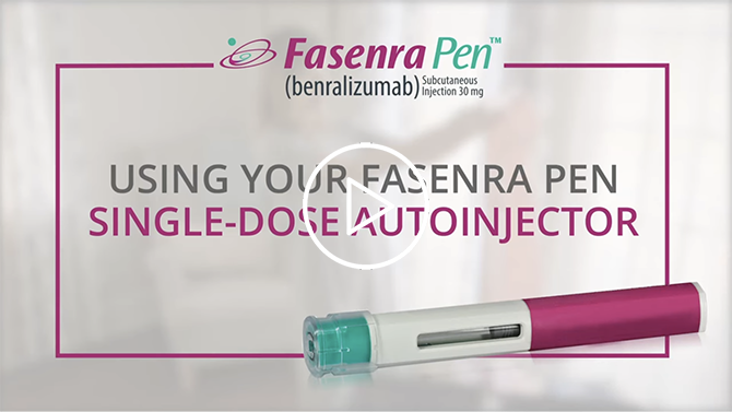 Taking FASENRA Video